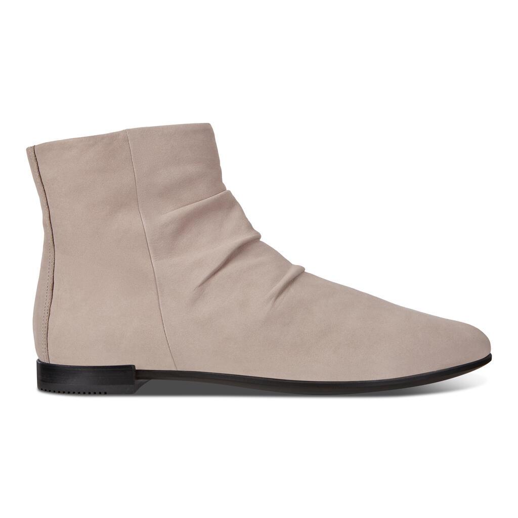 Ecco Shape Pointy Womens Chelsea Boots Grey/Rose Online - India BRK-809361